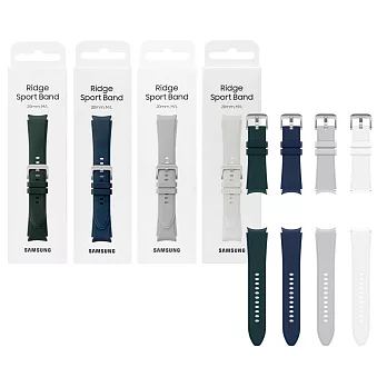 SAMSUNG Galaxy Watch4 系列 原廠潮流運動錶帶 M/L 銀色