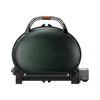【O-Grill】500-E 美式時尚可攜式瓦斯烤肉爐-輕型包套組 大地綠