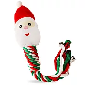 O’Pretty 歐沛媞 Petsall毛孩耐咬編織磨牙玩具-多款可選  聖誕老人(7X3X30cm)