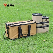 【日本JEJ】TOOL CARRY PROTECTER 手提式露營裝備箱/工具收納袋-5件組