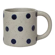 《danica》Heirloom石陶馬克杯(藍圓點415ml) | 水杯 茶杯 咖啡杯