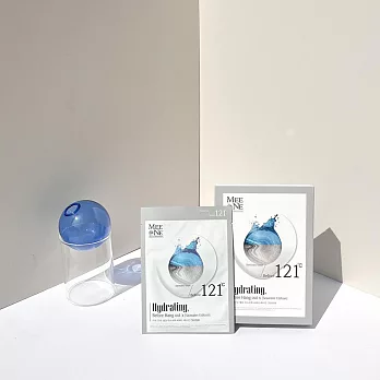 韓國RICObaby-MEENE｜121度純淨面膜-海洋深層水潤 | 5入1盒