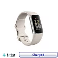 Fitbit Charge 6 進階運動健康智慧手環 心率追蹤 米色