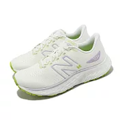 New Balance 慢跑鞋 EVOZ V3 D 寬楦 女鞋 白 綠 運動鞋 緩震 NB 紐巴倫 WEVOZCS3-D
