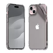 Araree Apple iPhone 15 Plus 軟性抗衝擊保護殼 透黑