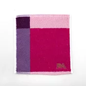 【Peter & Andy】純棉100% MIT設計製造::小方巾-經典LOGO  紅