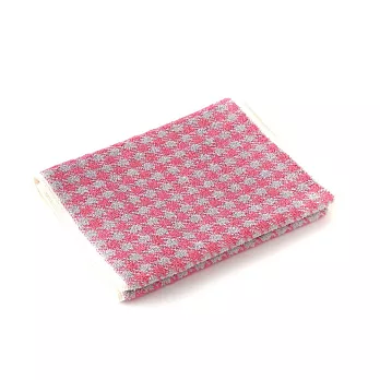 【Peter & Andy】純棉100% MIT設計製造::運動毛巾-千鳥格  粉紅灰