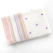 【Peter & Andy】純棉100% MIT設計製造::家用毛巾-水玉點點  淡紫