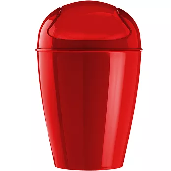 《KOZIOL》搖擺蓋垃圾桶(紅M) | 回收桶 廚餘桶