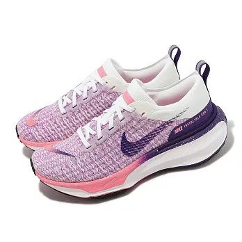 Nike 慢跑鞋 Wmns ZoomX Invincible Run FK 3 女鞋 粉紅 紫 運動鞋 FQ8766-100