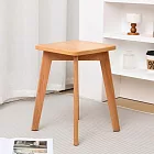 【AOTTO】現代簡約質感櫸木餐椅-2入(餐椅 椅凳 化妝椅)