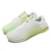 Nike 訓練鞋 Wmns Metcon 9 女鞋 白 黃 緩震 穩定 健身 舉重 運動鞋 DZ2537-106