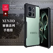 XUNDD訊迪 軍事防摔 小米 Xiaomi 13T/13T Pro 鏡頭全包覆 清透保護殼 手機殼(夜幕黑)