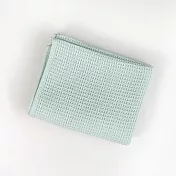 日本花草染鬆餅織長巾 - 飛燕草藍