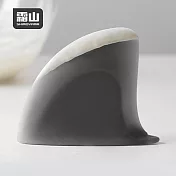 【日本霜山】鯊魚鰭造型料理烘焙矽膠刮板- 時尚黑