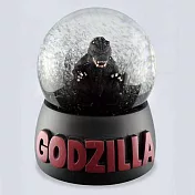 【Godzilla】哥吉拉 日本限定黑色風暴水晶球(全身)