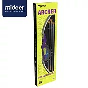 《MiDeer》-- 兒童擬真吸盤弓箭套組(綠紫) ☆