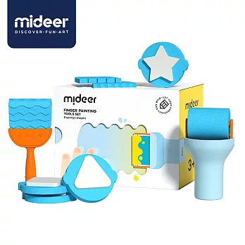 《MiDeer》-- 八件式手指塗鴉工具套組 ☆