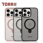 【TORRII】TORERO (MagSafe) iPhone15ProMax-磁吸支架防摔手機殼 太空灰