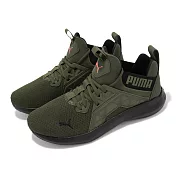Puma 慢跑鞋 Softride Enzo NXT 男鞋 軍綠 黑 緩震 襪套 運動鞋 19523422