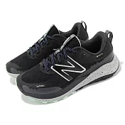 New Balance 越野跑鞋 DynaSoft NITREL V5 GTX D 寬楦 女鞋 黑 灰 防水 NB 紐巴倫 WTNTRGB5D