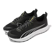 Puma 越野跑鞋 Redeem Pro Trail 男鞋 黑 白 緩衝 運動鞋 戶外 入門款 37877001