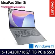 【硬碟升級】Lenovo 聯想 IdeaPad Slim 3 83EM0008TW 15.6吋/i5-13420H/16G/1TB SSD/Win11/ 輕薄筆電