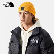 The North Face 舒適保暖品牌LOGO休閒毛帽 男女-黃-NF0A55KC56P 黃色