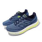 New Balance 慢跑鞋 Vongo V6 2E 寬楦 男鞋 藍 黃 針織 運動鞋 NB MVNGOLZ6-2E