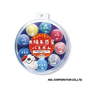 日本NOL-太陽系行星入浴劑8入組(限量)(入浴球/洗澡玩具/交換禮物)