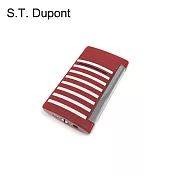 S.T.Dupont 都彭 MINIJET系列 紅底白色條紋打火機 10107