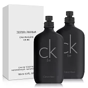 Calvin Klein 凱文克萊 CK be 男性淡香水-Tester(100ml)X2入-下單贈隨機針管