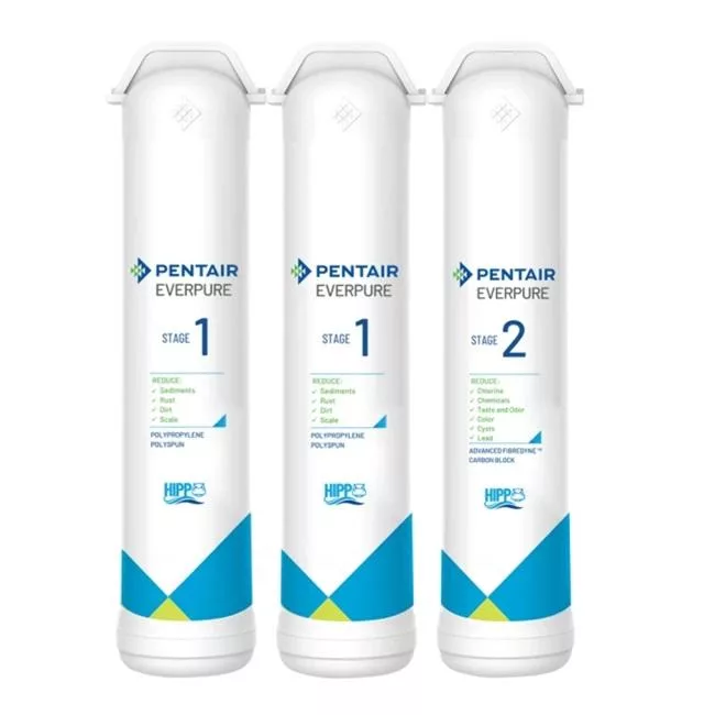 Everpure櫥下智慧型飲水器F2200專用濾心組(一年份) 白