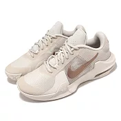 Nike 籃球鞋 Air Max Impact 4 男鞋 奶茶 米白 粉紅 氣墊 緩震 運動鞋 DM1124-008