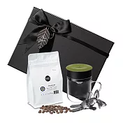 【PO:Selected】丹麥POx黑沃耶加雪菲咖啡禮盒組(玻璃咖啡杯240ml-共4色) 橄欖綠