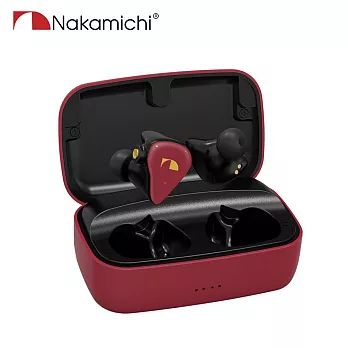 Nakamichi Elite Pro TWS600 三單元 無線有線 雙用藍牙耳機 紅色