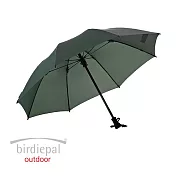長毛象-德國[EuroSCHIRM] 全世界最強雨傘品牌 BIRDIEPAL OUTDOOR / 戶外專用風暴傘 (墨綠)