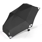 長毛象-德國[EuroSCHIRM] 全世界最強雨傘品牌 DAINTY / 輕巧迷你晴雨傘 (黑-反光)