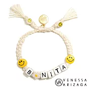 Venessa Arizaga BONITA 美麗微笑手鍊 笑臉白色手鍊