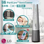 【LG樂金】PuriCare AeroTower風革機-二合一 FS151PSF0 雪霧銀