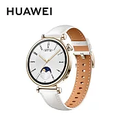 HUAWEI Watch GT4 41mm GPS運動健康智能時尚手錶 時尚款  凝霜白