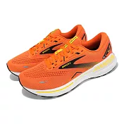 Brooks 慢跑鞋 Adrenaline GTS 23 男鞋 橙 黑 腎上腺素 緩震 回彈 支撐 路跑 運動鞋  1103911D642