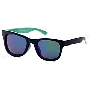 【SUNS】時尚兒童太陽眼鏡 炫彩休閒墨鏡 經典款 1-8歲適用 抗UV400【0015】 綠框綠水銀
