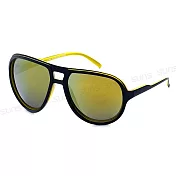 【SUNS】時尚兒童飛行員太陽眼鏡 炫彩休閒墨鏡 2-10歲適用 抗UV400【0018】 亮眼黃
