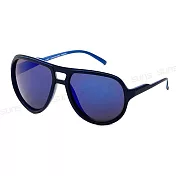 【SUNS】時尚兒童飛行員太陽眼鏡 炫彩休閒墨鏡 2-10歲適用 抗UV400【0018】 海洋藍