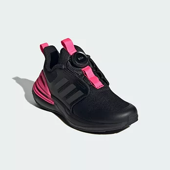 ADIDAS RapidaSport BOA K 防潑水 中大童跑步鞋-黑粉-IF0370 20.5 黑色
