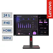 Lenovo ThinkVision T24i-30 23.8吋 顯示器(63CFMARXTW)