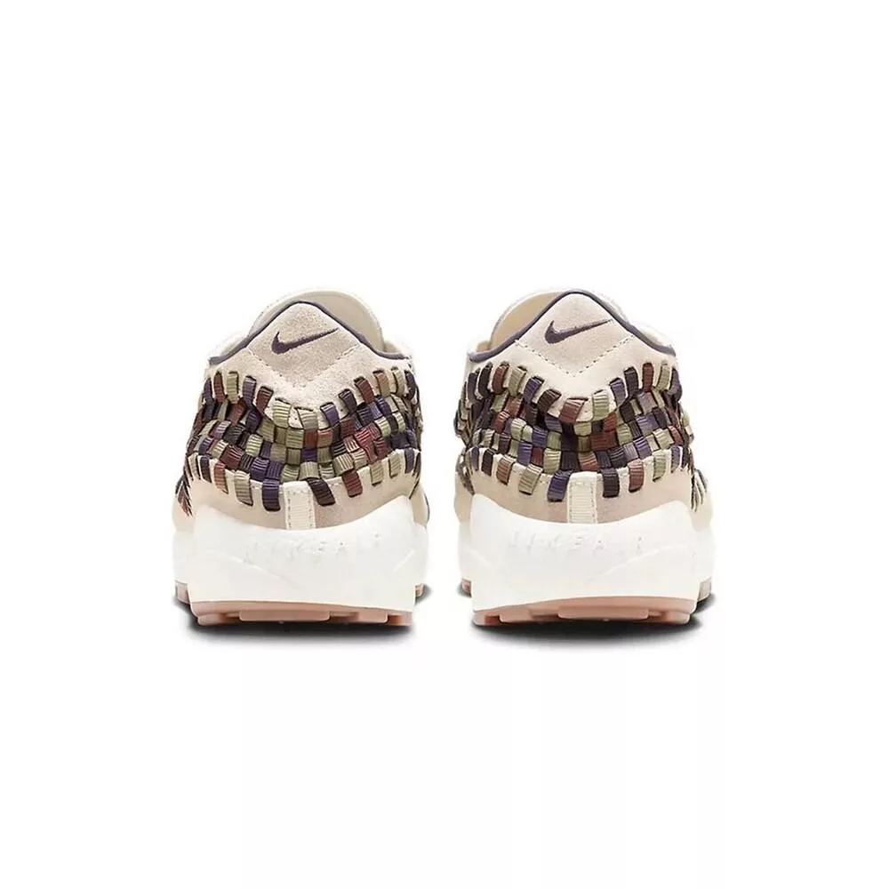 博客來-W Nike Air Footscape Nai-ke 米白彩色編織FV3615-191 US8 米白