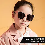 【SUNS】兒童偏光太陽眼鏡 彈力壓不壞材質 時尚韓版ins墨鏡 寶麗來鏡片 抗UV400 S44 活力橘