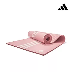 Adidas 柔軟防滑瑜珈墊─10mm(三色可選) 迷霧粉